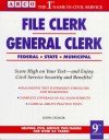 File Clerk/General Clerk 9th ed (Arco Civil Service Test Tutor) - John C. Czukor, Arco