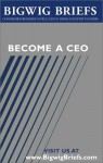 Bigwig Briefs: Become a CEO: Leading Ceos Reveal What It Takes to Become a CEO, Stay There, and Empower Others That Work with You - Aspatore Books