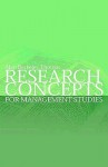 Research Concepts for Managements Studies - Alan Thomas