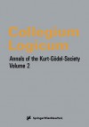 Collegium Logicum - Springer-Verlag