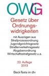 Gesetz Uber Ordnungswidrigkeiten - Deutscher Gesetzgeber, Joachim Bohnert