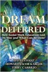 A Dream Deferred: How Social Work Education Lost Its Way and What Can Be Done - David Stoesz, Howard Jacob Karger, Terry Carrillo