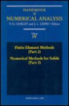 Handbook of Numerical Analysis - Philippe G. Ciarlet