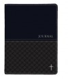 Charcoal Luxleather Journal W Cross - Christian Art Gifts