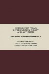 Automorphic Forms, Representation Theory And Arithmetic: Papers Presented At The Bombay Colloquium 1979 - Stephen S. Gelbart, Günter Harder, S. Raghavan, T. Shintani, K. Iwasawa, H. Jaquet, N.M. Katz, I. Piatetski-Shapiro, H.M. Stark, D. Zagier