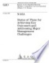 NASA status of plans for achieving key outcomes and addressing major management challenges. - (United States) General Accounting Office