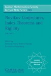 Novikov Conjectures, Index Theorems, and Rigidity - Steven C. Ferry, Andrew Ranicki, Jonathan M. Rosenberg