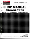 6176861E5 Honda HS624 HS724 HS828 HS928 HS1132 Snowblower Shop Manual - Manufacturer