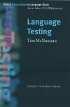 Language Testing - Tim McNamara, H.G. Widdowson