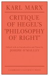 Critique of Hegel's Philosophy of Right - Karl Marx, Annette Jolin, Joseph O'Malley