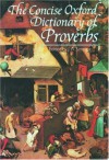 The Concise Oxford Dictionary of Proverbs - J. A. Simpson