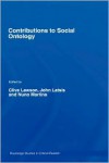 Contributions to Social Ontology - Clive Lawson, John Latsis, Nuno Martins