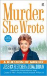 A Question of Murder - Donald Bain, Jessica Fletcher