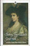 Betsy Sheridan's Journal: Letters from Sheridan's Sister 1784-1786 and 1788-1790 (Oxford Paperback Reference) - Betsy Sheridan