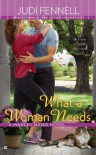 What a Woman Needs (A Manley Maids Novel) - Judi Fennell