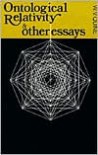 Ontological Relativity and Other Essays - Willard Van Orman Quine