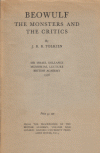 Beowulf: The Monsters and the Critics - J.R.R. Tolkien
