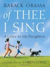 Of Thee I Sing: A Letter to My Daughters - Barack Obama