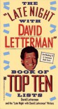 The Late Night with David Letterman Book of Top Ten Lists - David Letterman
