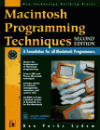 Macintosh Programming Techniques (New Technology Building Blocks) - Dan Parks Sydow