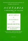 Acetaria: A Discourse Of Sallets (1699) - John Evelyn