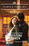 The M.D. She Had To Marry (Bravo Family, #6) - Christine Rimmer