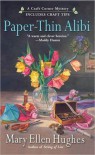 Paper-Thin Alibi (Craft Corner Mystery, #3) - Mary Ellen Hughes