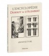 Architecture Diderot - Denis Diderot, Jean le Rond d'Alembert