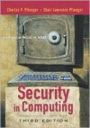 Security in Computing - Willis H. Ware, Shari Lawrence Pfleeger