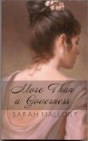 More Than a Governess - Sarah Mallory