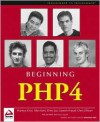 Beginning PHP 4 - Wankyu Choi, Allan Kent, Chris Lea