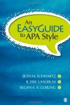 An Easyguide to APA Style - Beth M. Schwartz, R. Eric Landrum, Regan Gurung