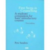 First Steps In Counselling: A Student's Companion for Basic Introductory Courses - Pete Sanders