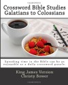 Crossword Bible Studies - Galatians to Colossians: King James Version - Christy Bower