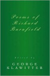 Poems of Richard Barnfield - George Klawitter (Editor)