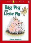Big Pig and Little Pig (Green Light Readers Level 1) - David McPhail