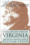 Notes on the State of Virginia - Thomas Jefferson,  William Harwood Peden (Editor)
