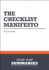 Summary: The Checklist Manifesto - Atul Gawande: 1 - Must Read Summaries