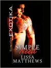 Simple Need - Lissa Matthews