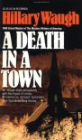 A Death in a Town - Hillary Waugh