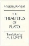 The Theaetetus of Plato - Myles Burnyeat