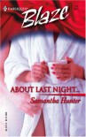 About Last Night - Samantha Hunter