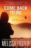Come Back to Me - Melissa Foster