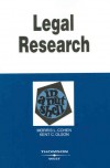 Legal Research in a Nutshell (Nutshell Series) - Morris L. Cohen;Kent Olson