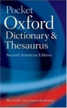 The Pocket Oxford Dictionary and Thesaurus - Elizabeth  Jewell
