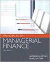 Principles of Managerial Finance (2-downloads) - Lawrence J. Gitman, Chad J. Zutter