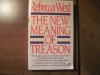 The New Meaning of Treason - Rebecca West