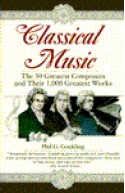 Classical Music: The 50 Greatest Composers and Their 1,000 Greatest Works - Phil G. Goulding