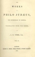 The Works of Philo Judaeus (Christian Classics) - Charles Duke Yonge