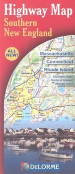 Southern New England Highway Map: Massachusetts, Connecticut, Rhode Island - Delorme Mapping Company